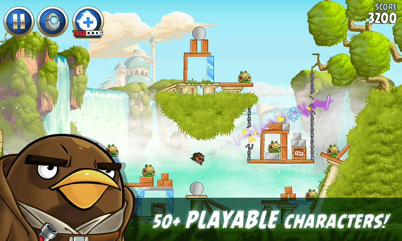 Angry Birds Star Wars II screenshot