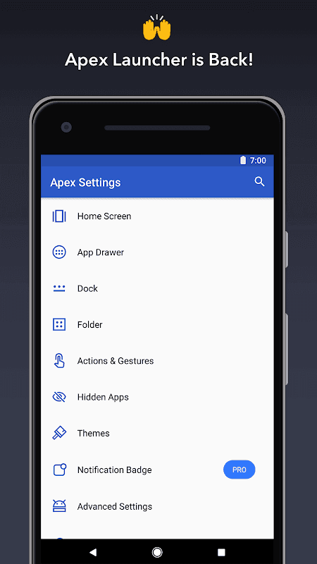 Apex Launcher screenshot