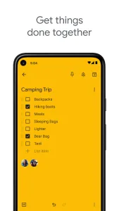 Google Keep screenshot 2