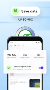 Opera Mini screenshot 2