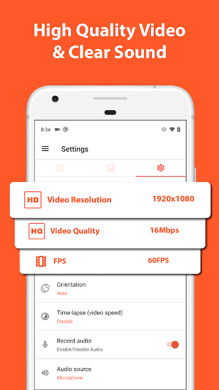 AZ Screen Recorder screenshot