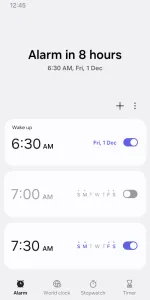 Samsung Clock screenshot 1
