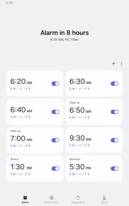 Samsung Clock screenshot 5