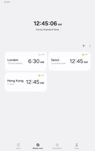 Samsung Clock screenshot 6