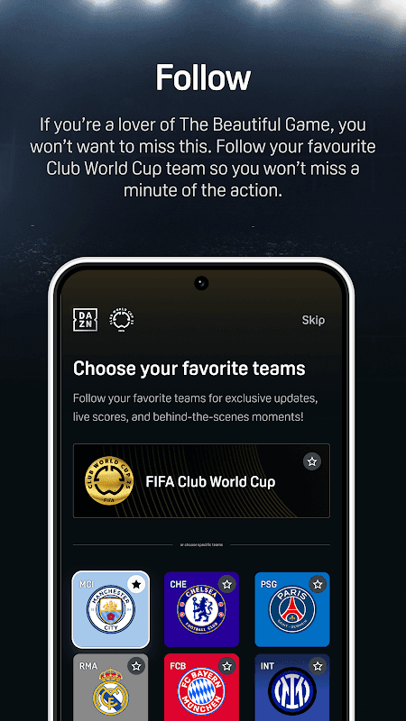 DAZN screenshot
