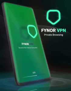 Fynor VPN screenshot 1