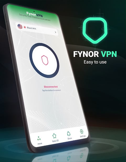Fynor VPN screenshot