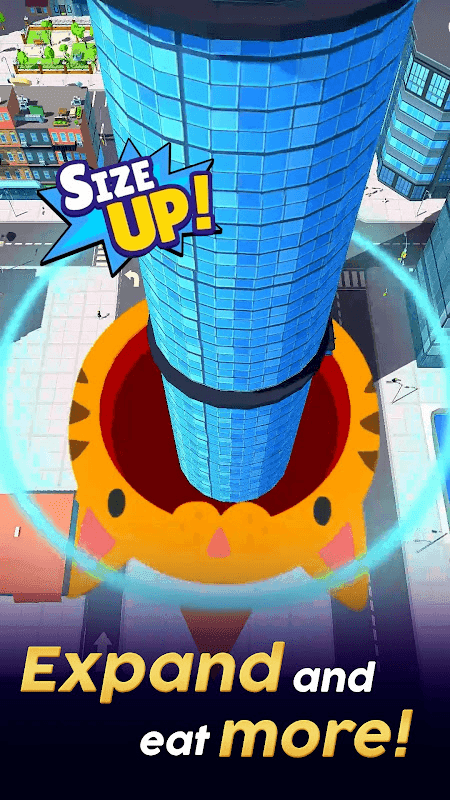 Hole.io screenshot