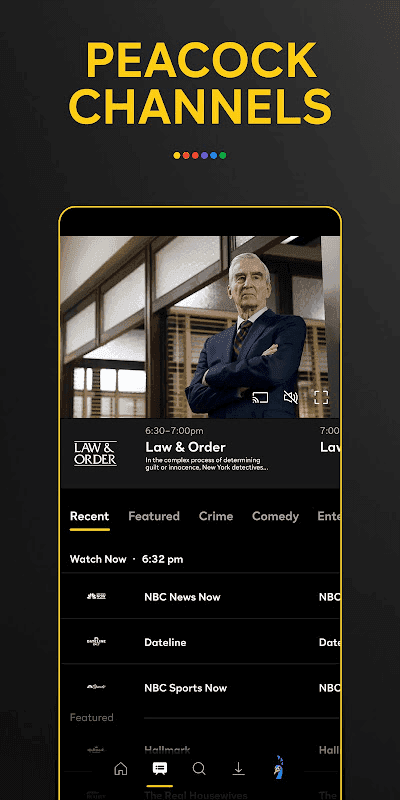 Peacock TV screenshot