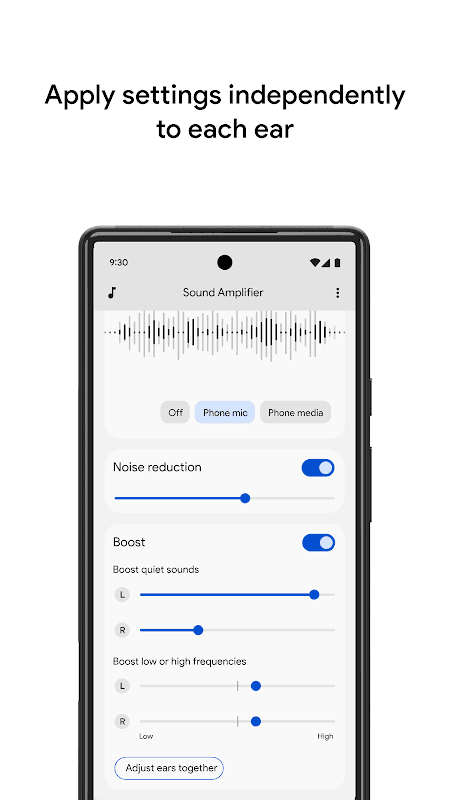 Sound Amplifier screenshot