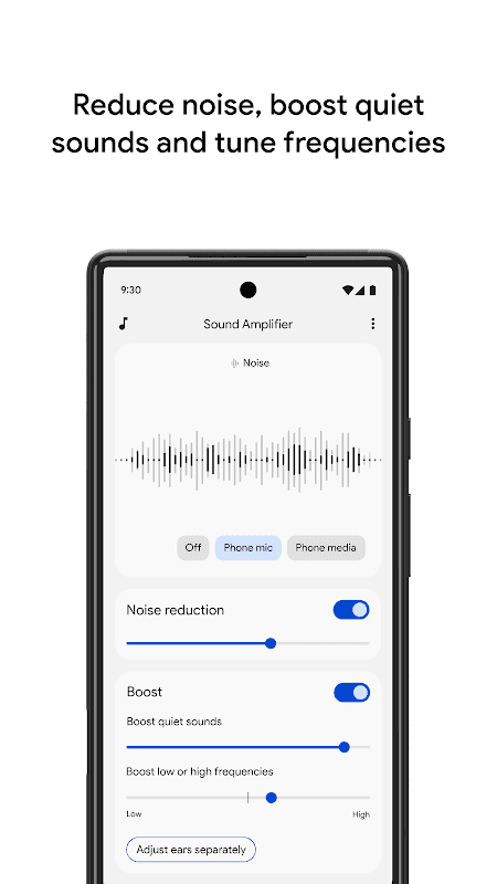 Sound Amplifier screenshot