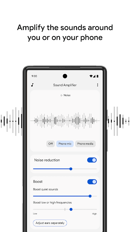 Sound Amplifier screenshot