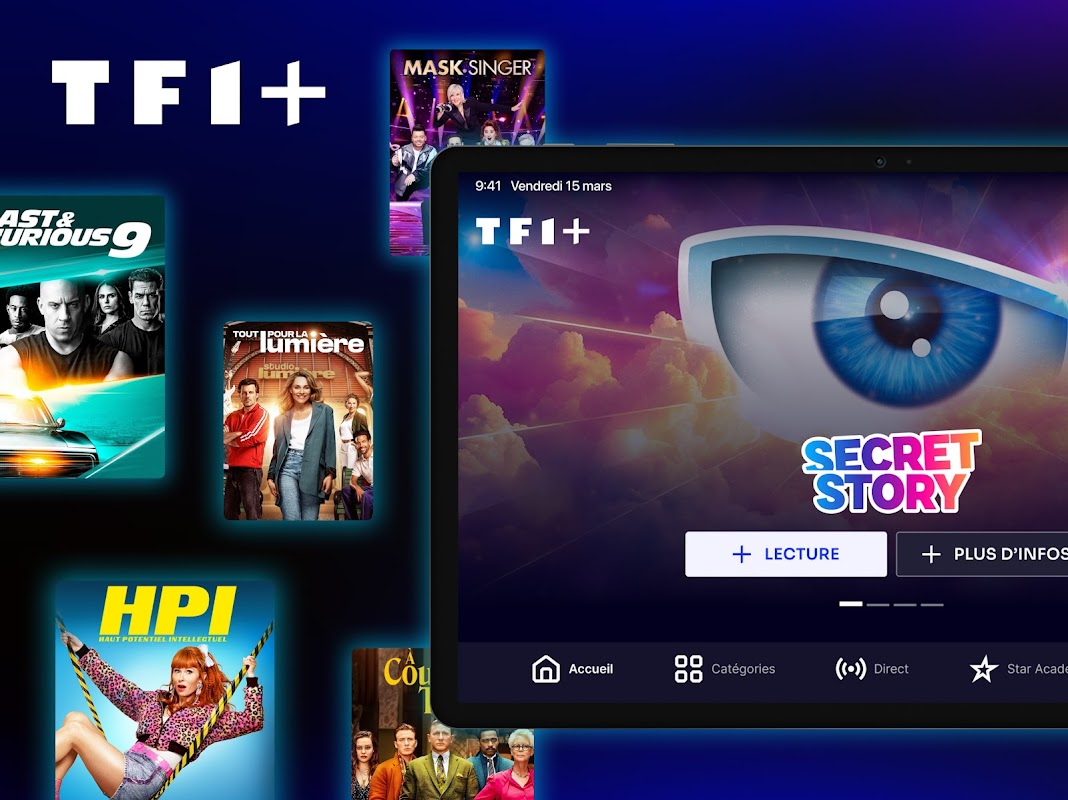 TF1+ screenshot