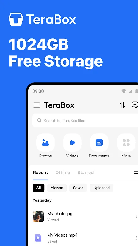 TeraBox — capture d’écran 2