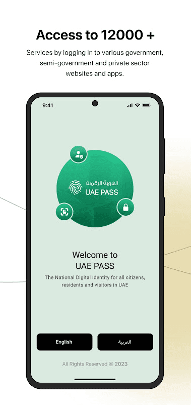 UAE PASS screenshot