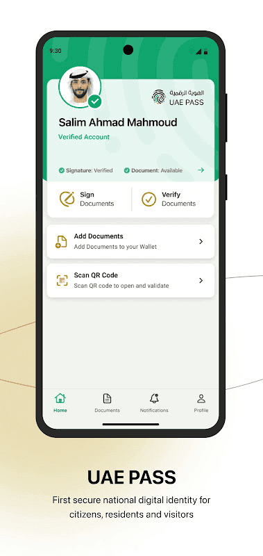 UAE PASS screenshot