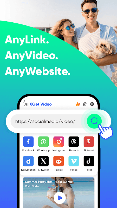 AnyLink XGet Video Downloader screenshot