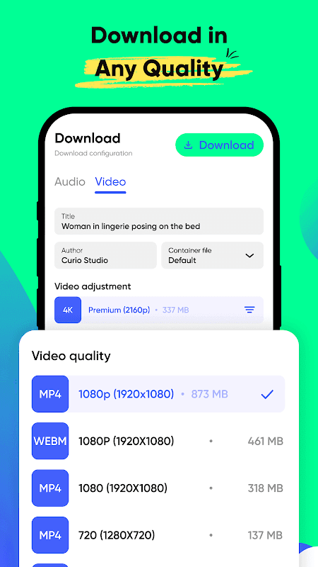 AnyLink XGet Video Downloader screenshot