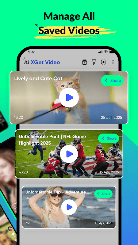 AnyLink XGet Video Downloader screenshot