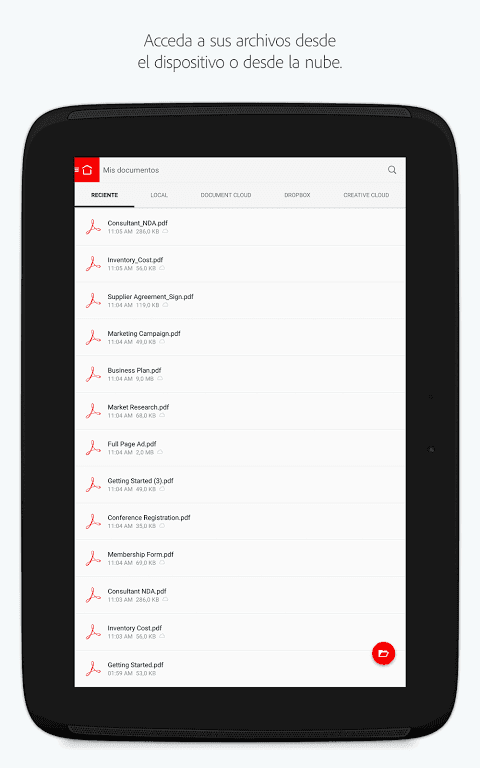 Adobe Acrobat Reader screenshot