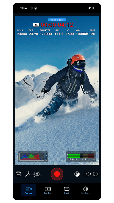 Blackmagic Camera screenshot