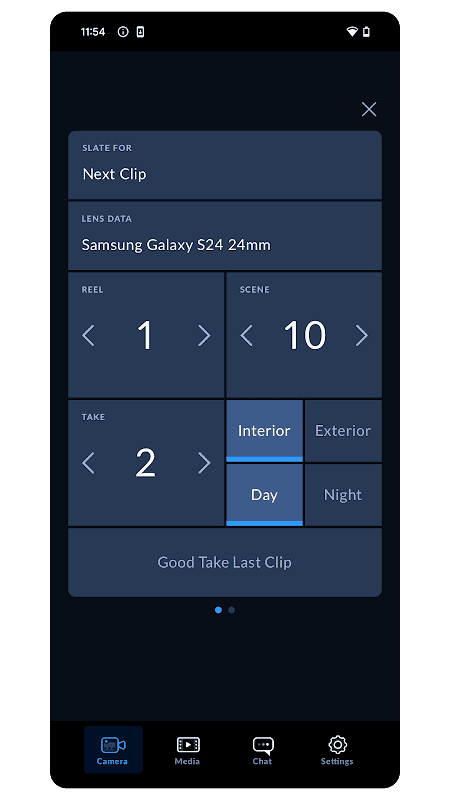 Blackmagic Camera screenshot