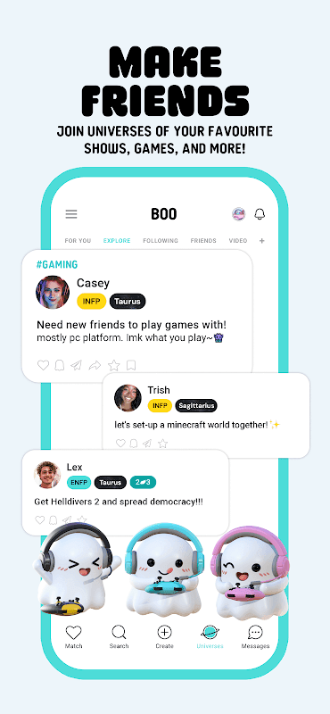 Boo: Dating. Friends. Chat. screenshot