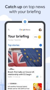 Google News screenshot 1