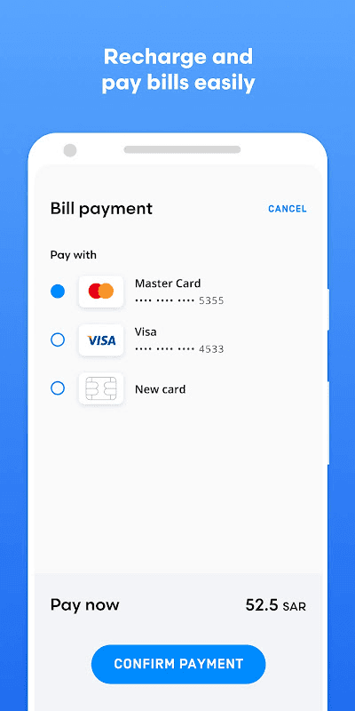 Mobily App screenshot