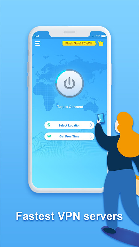 Speedy Quark VPN screenshot