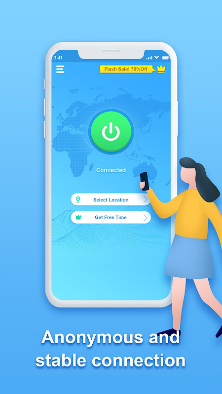 Speedy Quark VPN screenshot