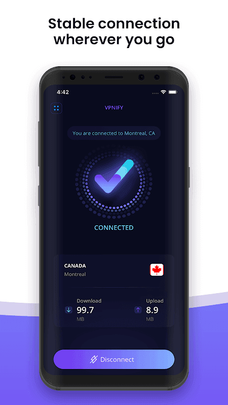vpnify screenshot
