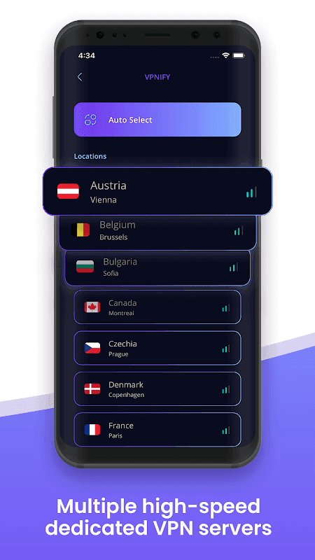vpnify screenshot