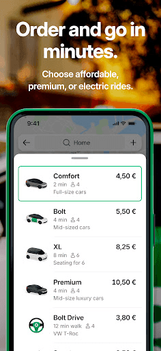 Bolt: Request a Ride screenshot