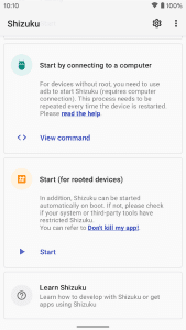 Shizuku screenshot 2