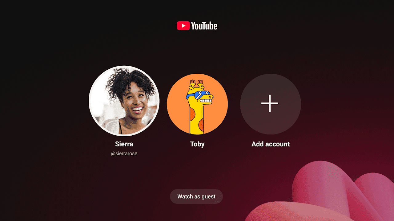YouTube for Android TV screenshot
