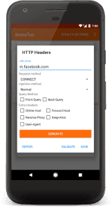 AnonyTun screenshot 1
