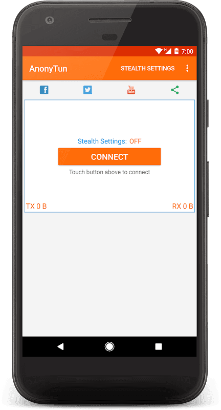 AnonyTun screenshot