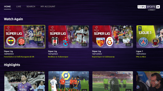 beIN SPORTS CONNECT screenshot 8