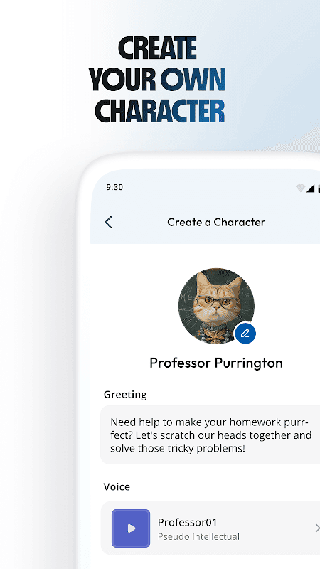 Character AI screenshot