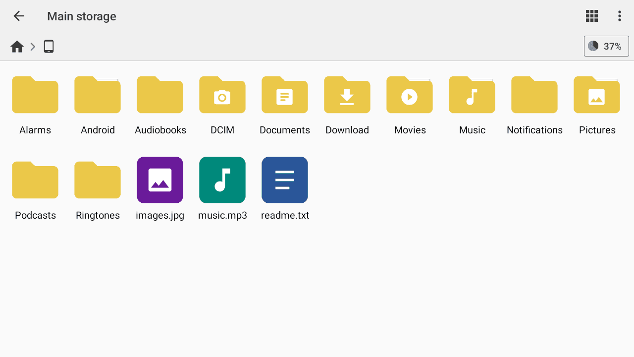 Cx File Explorer screenshot