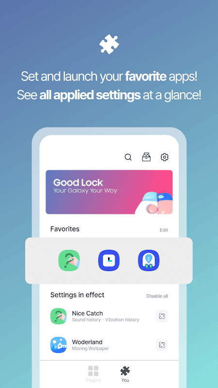 Samsung Good Lock screenshot
