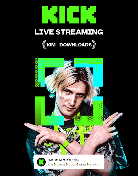 Kick: Live Streaming screenshot