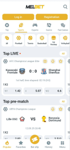 MelBet screenshot 4