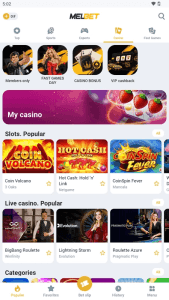 MelBet screenshot 5