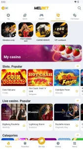 MelBet screenshot 5