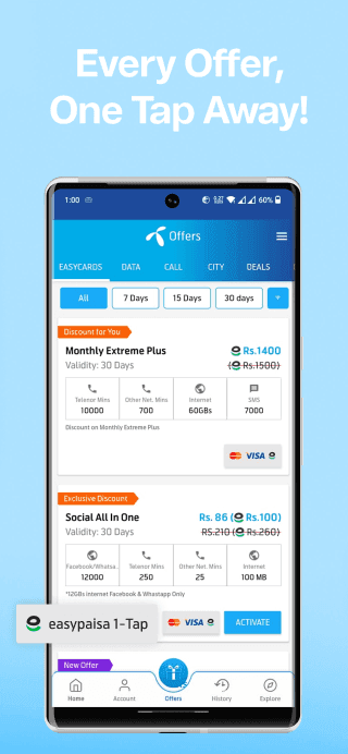 My Telenor screenshot