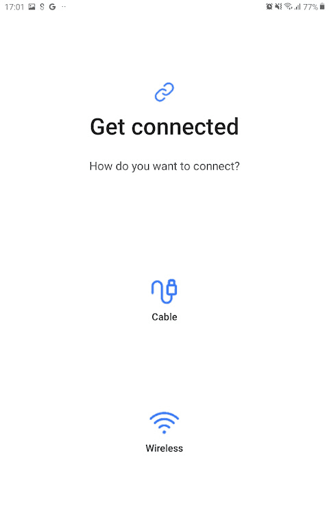 Samsung Smart Switch Mobile screenshot