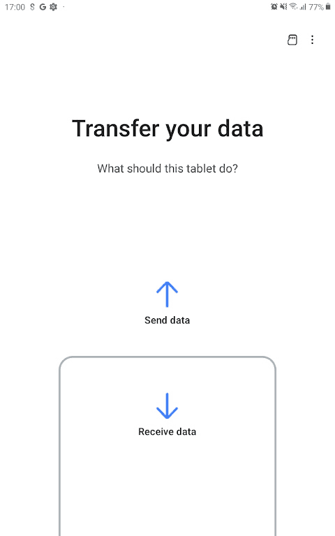 Samsung Smart Switch Mobile screenshot