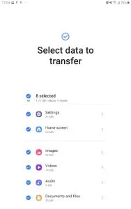 Samsung Smart Switch Mobile screenshot 4